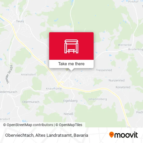 Карта Oberviechtach, Altes Landratsamt