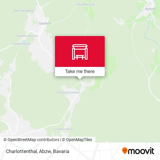 Charlottenthal, Abzw map