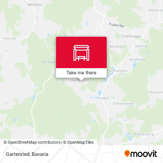 Карта Gartenried