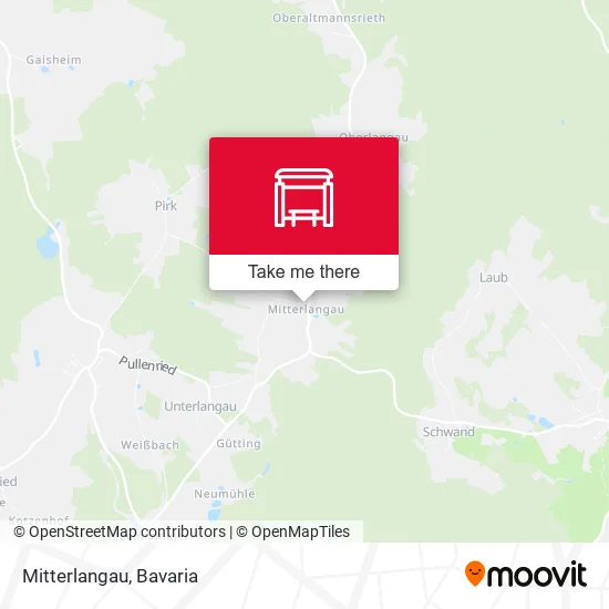 Карта Mitterlangau
