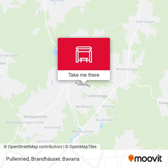 Pullenried, Brandhäuser map