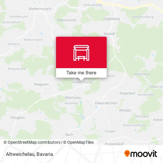 Карта Altweichelau
