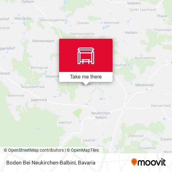 Boden Bei Neukirchen-Balbini map