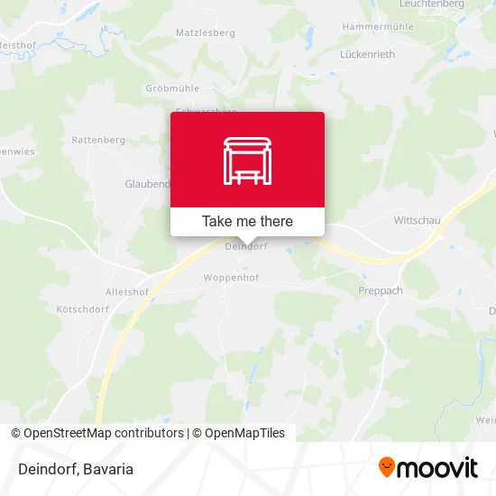 Карта Deindorf