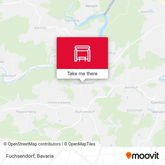 Fuchsendorf map