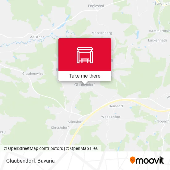 Карта Glaubendorf