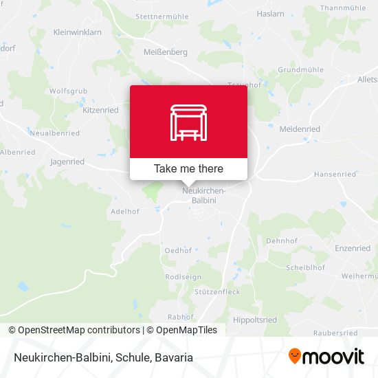 Neukirchen-Balbini, Schule map