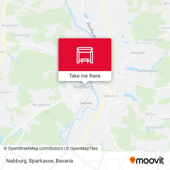 Карта Nabburg, Sparkasse