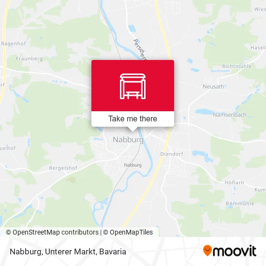 Карта Nabburg, Unterer Markt