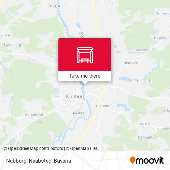Карта Nabburg, Naabsteg