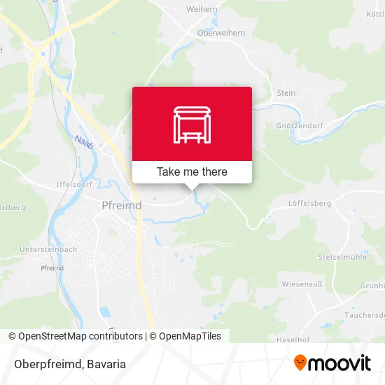 Карта Oberpfreimd