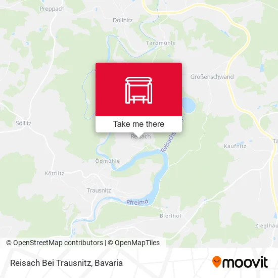 Карта Reisach Bei Trausnitz