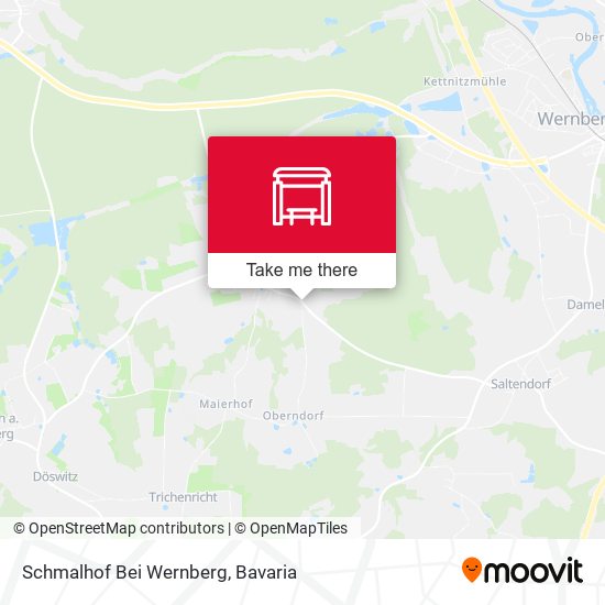 Schmalhof Bei Wernberg map