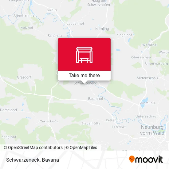 Карта Schwarzeneck
