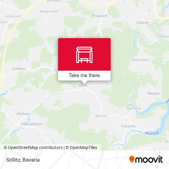 Карта Söllitz