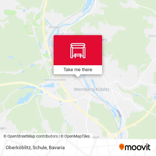 Карта Oberköblitz, Schule