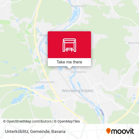 Unterköblitz, Gemeinde map