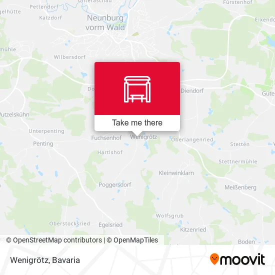 Карта Wenigrötz