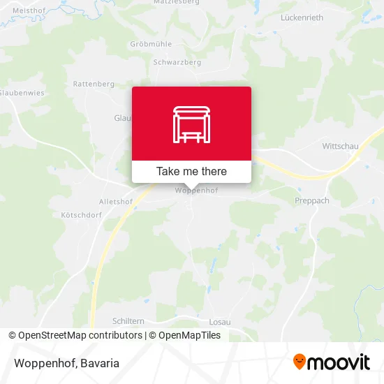 Карта Woppenhof