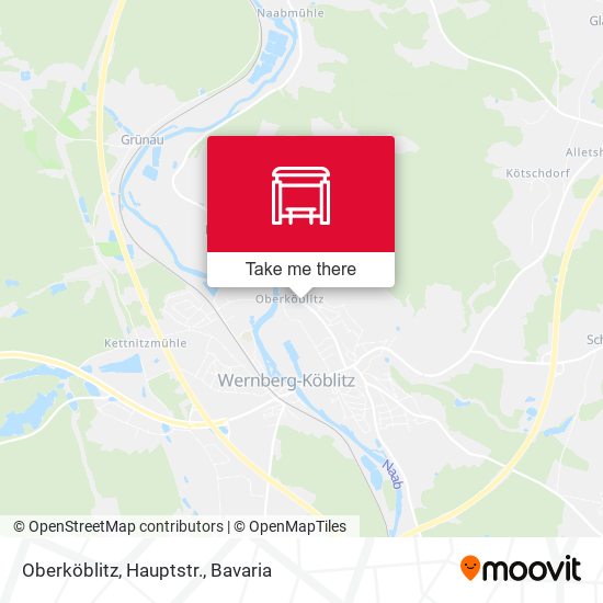 Oberköblitz, Hauptstr. map