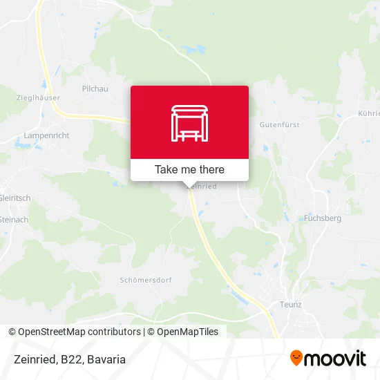Карта Zeinried, B22