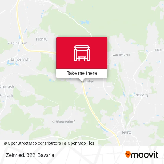 Карта Zeinried, B22