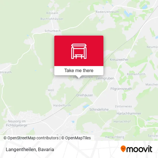 Карта Langentheilen