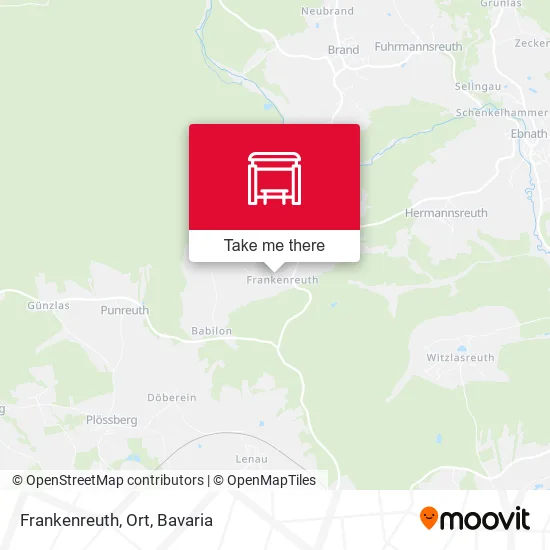 Карта Frankenreuth, Ort