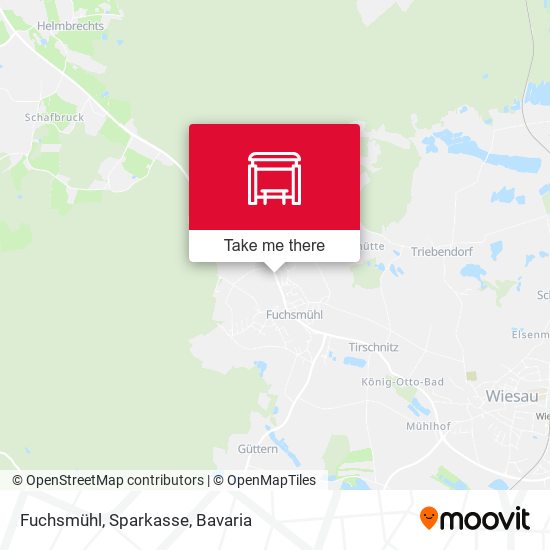 Fuchsmühl, Sparkasse map
