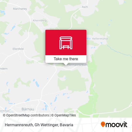 Hermannsreuth, Gh Wettinger map