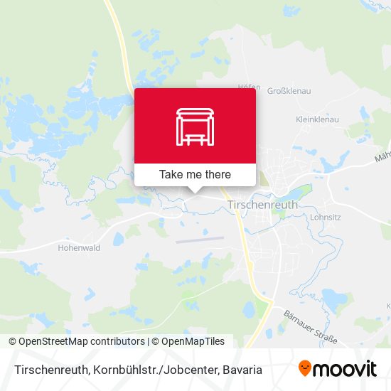 Tirschenreuth, Kornbühlstr. / Jobcenter map