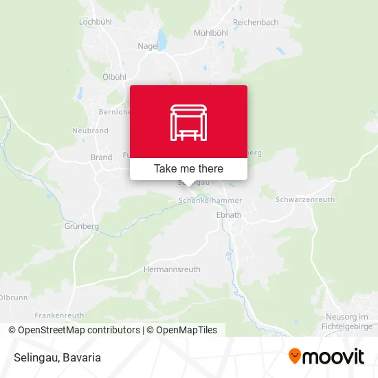 Карта Selingau