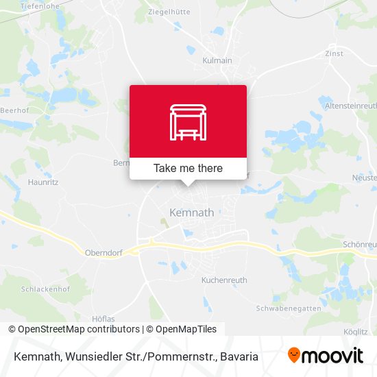 Kemnath, Wunsiedler Str. / Pommernstr. map