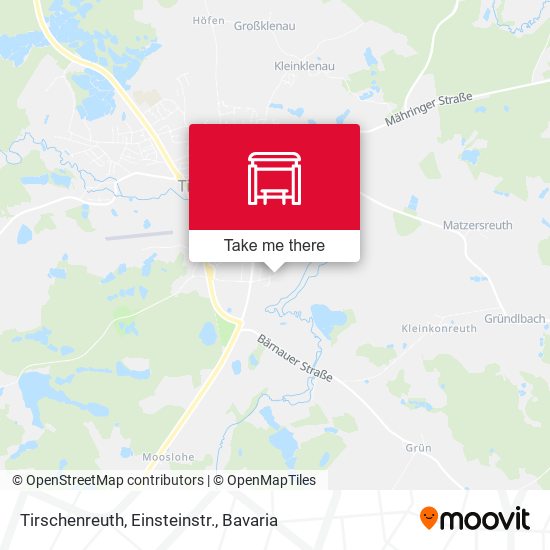 Tirschenreuth, Einsteinstr. map