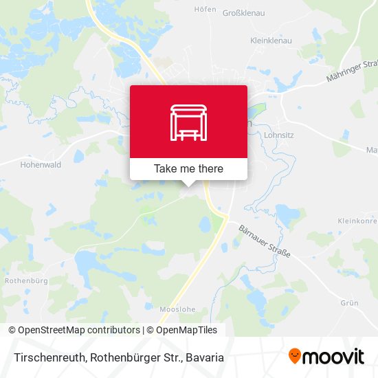 Tirschenreuth, Rothenbürger Str. map