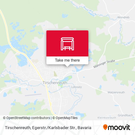 Tirschenreuth, Egerstr. / Karlsbader Str. map