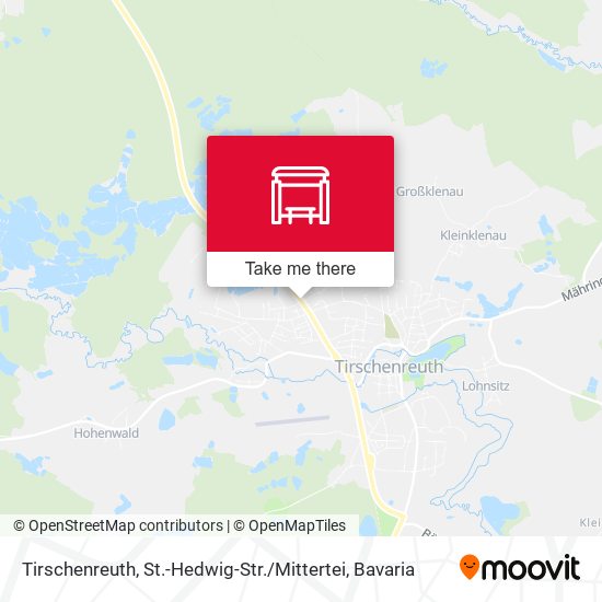 Tirschenreuth, St.-Hedwig-Str. / Mittertei map