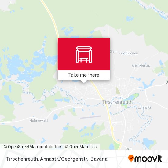 Tirschenreuth, Annastr. / Georgenstr. map