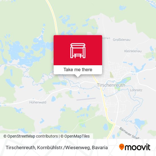 Tirschenreuth, Kornbühlstr. / Wiesenweg map