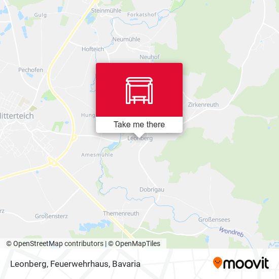 Leonberg, Feuerwehrhaus map
