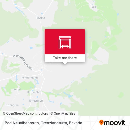 Bad Neualbenreuth, Grenzlandturm map