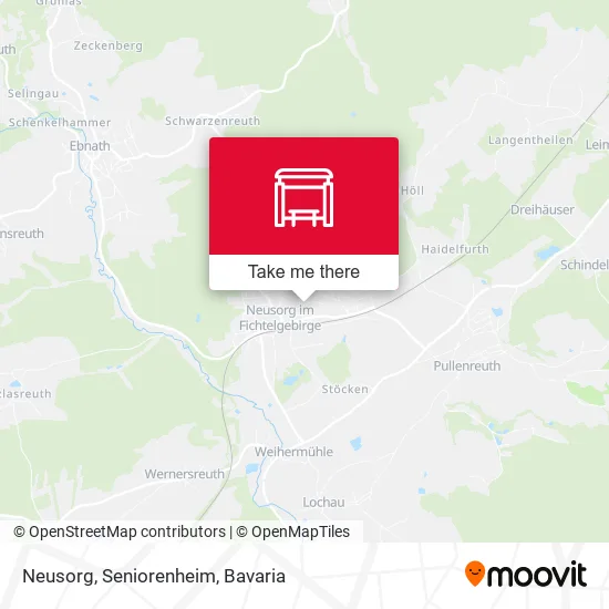 Карта Neusorg, Seniorenheim