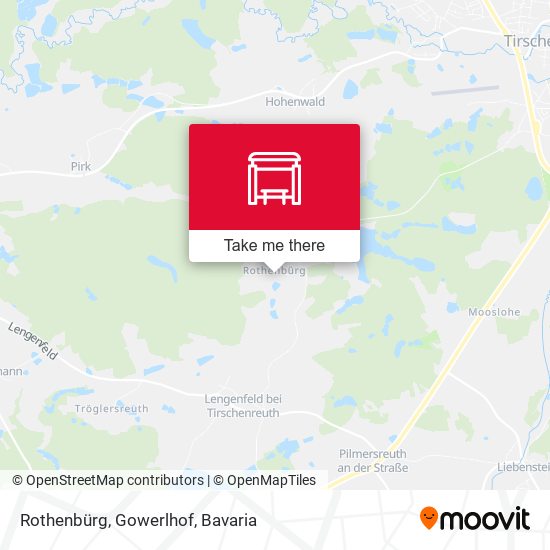 Rothenbürg, Gowerlhof map