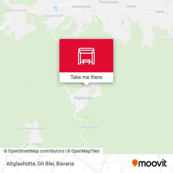 Altglashütte, Gh Blei map