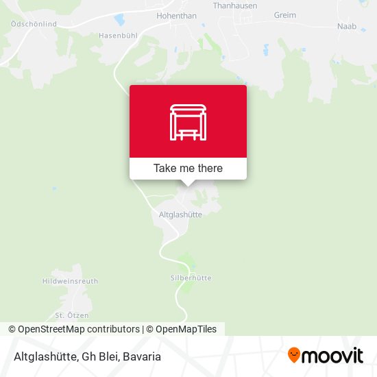 Altglashütte, Gh Blei map