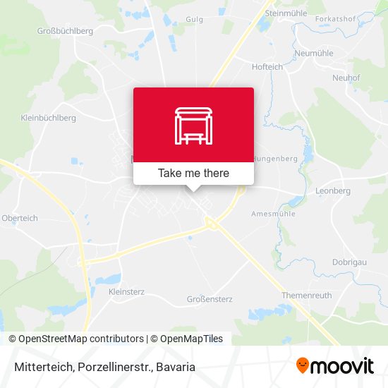 Mitterteich, Porzellinerstr. map