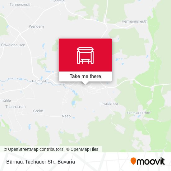 Bärnau, Tachauer Str. map