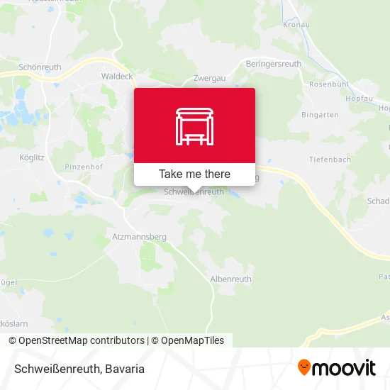 Карта Schweißenreuth