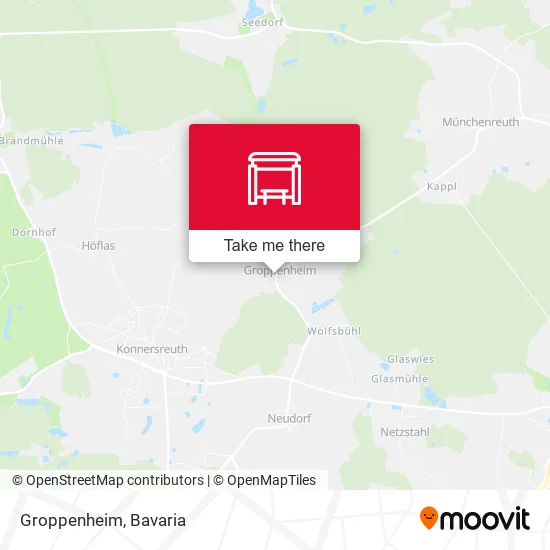 Карта Groppenheim