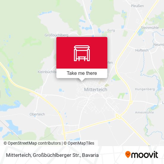 Mitterteich, Großbüchlberger Str. map